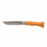 Нож OPINEL №8, нержавеющая сталь, рукоять оливковое дерево
