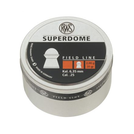 Пули RWS Superdome 6,35 мм, 2,0 грамм, 200 штук